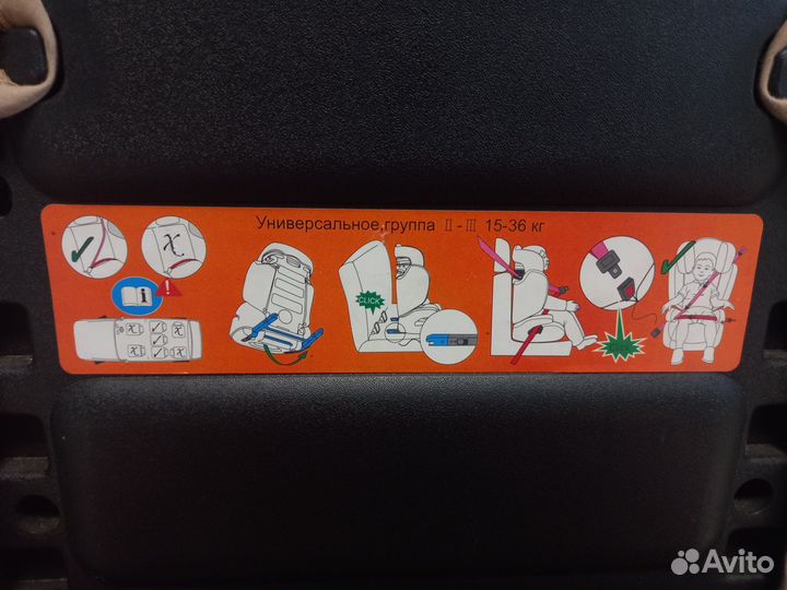 Детское автокресло 15 до 36 кг