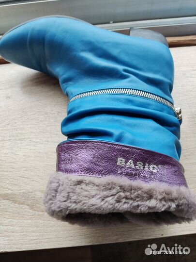 Сапоги женские зимние натуральная кожа