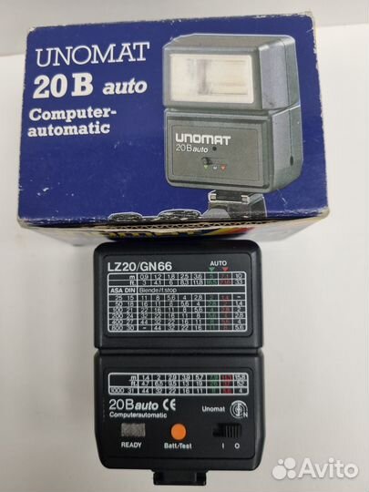 Фотовспышка unomat 20B