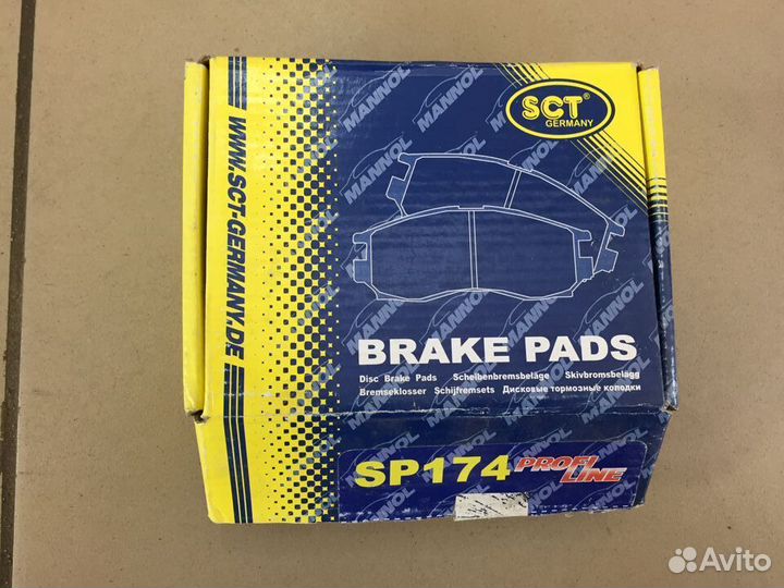Тормозные колодки SCT isuzu trooper