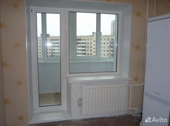 Выход на балкон в рассрочку