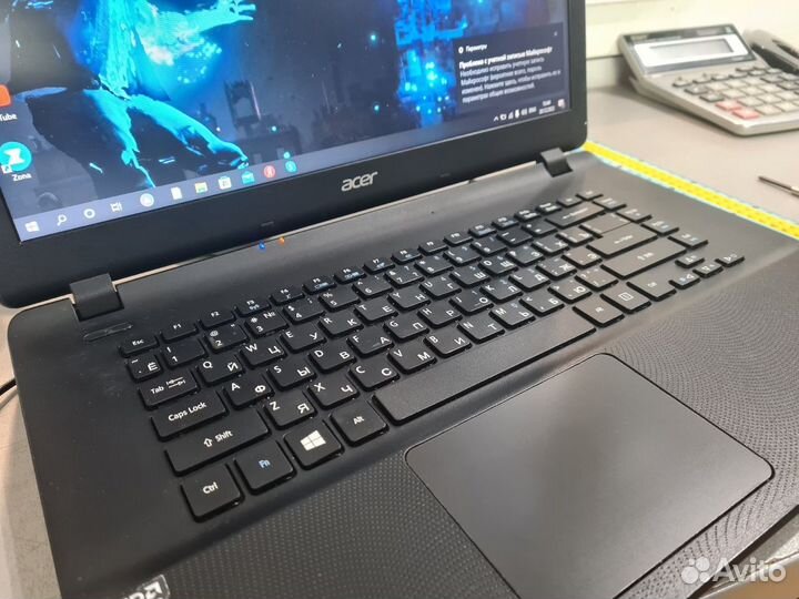 Acer es1 / 2 ядра / video r2 / 2 gb