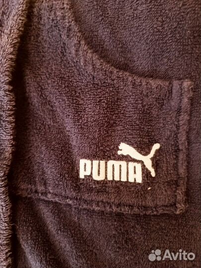 Халат махровый puma xxs на рост 110-116