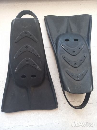 Ласты Submarine Flipper Soft (38-40) черный