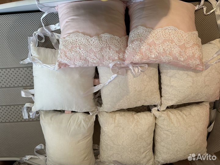 Бортики в детскую кроватку