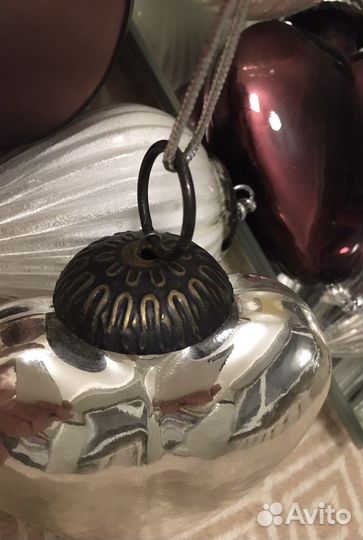 Елочные игрушки стекло