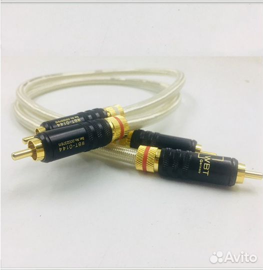 Кабель межблочный 2RCA QED 5N OCC разъёмы WBT-0144