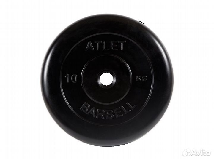 Штанга разборная обрезиненная 43 кг Barbell