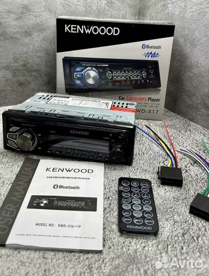 Автомобильная магнитола kenwood-X17