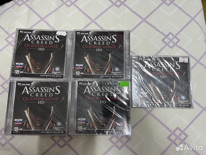 Диск Assassin's creed Leberation Освобождение PC