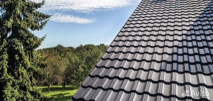 Вальмовая металлочерепица