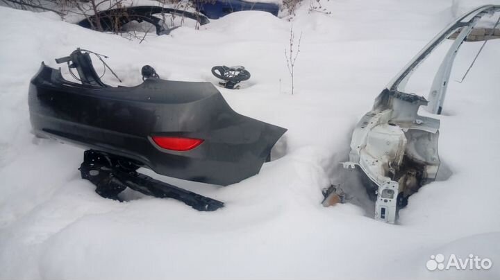 Бампер solaris