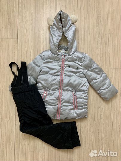 Куртка демисезонная для девочки с штанами