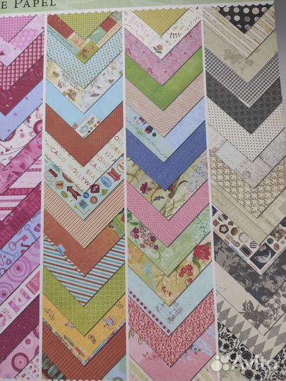 Набор бумаги или малый набор 90 листов все дизайны