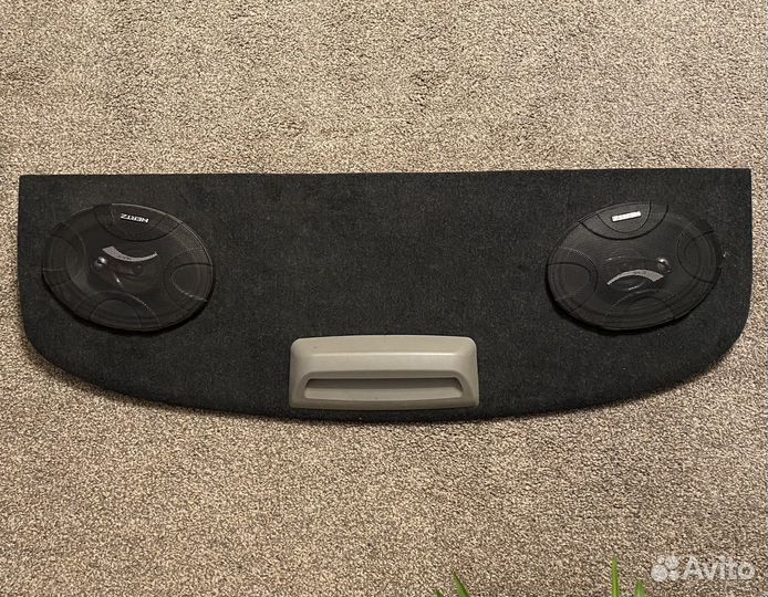 Динамики Hertz DCX 690.3 с полкой приора седан