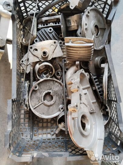 Двигатель разбор питбайк