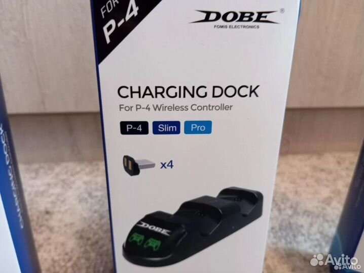 Зарядная станция для джойстиков PS4 (новая)