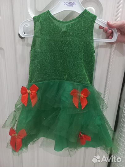 Новогодний костюм ёлочки