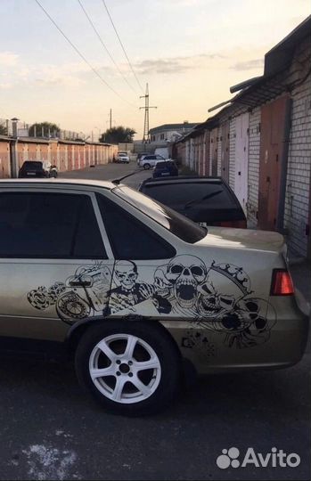 Наклейки на авто, визитки