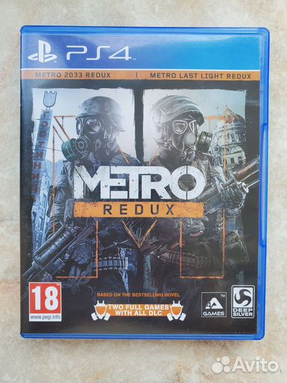 Игра на ps4 метро