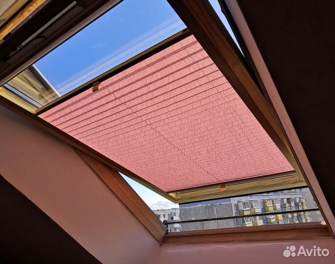 Шторы на мансардные окна