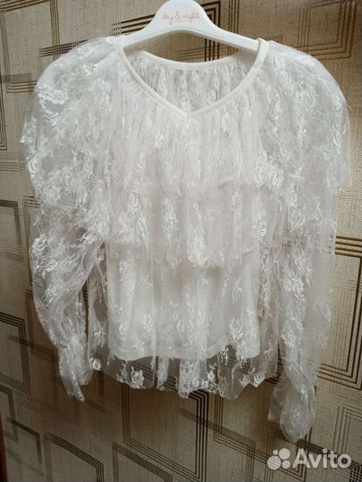 Школьная блузка для девочки