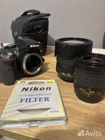 Фотоаппарат Nikon D5300 + 2 объектива