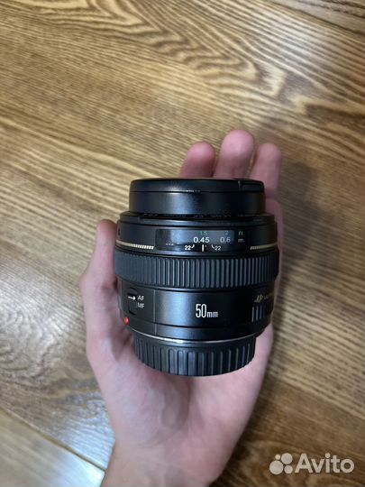 Объектив Canon EF 50mm f/1.4 usm
