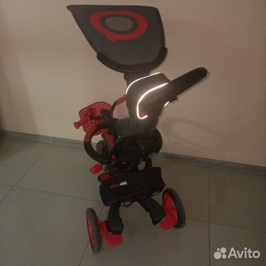 Детский велосипед с ручкой 4 в 1