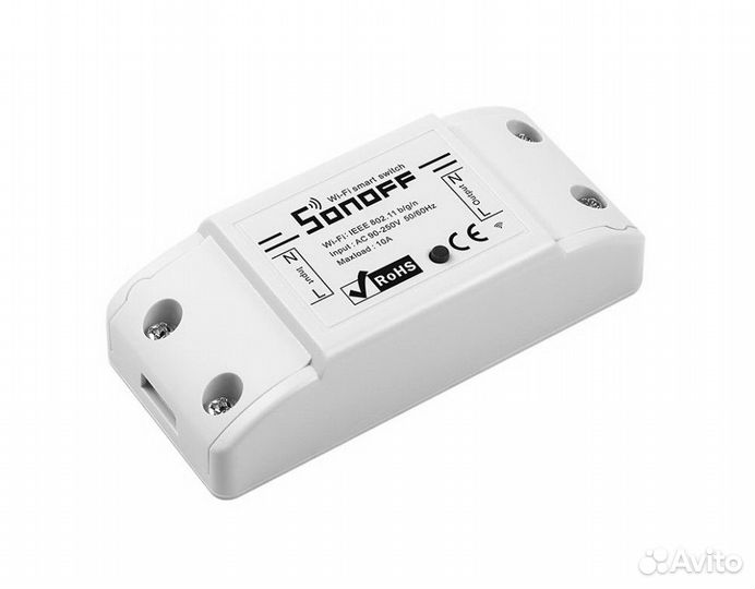 Умное WiFi реле sonoff Basic R2