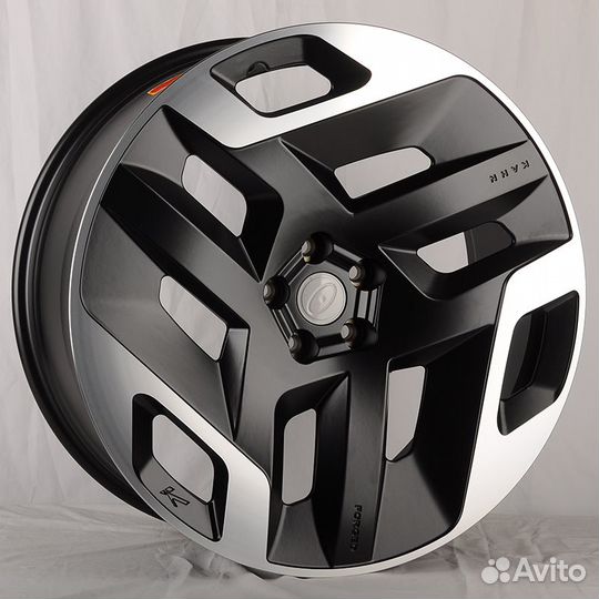 Диски KoKo Kuture 0371 9.5x22/5x120 D72.6 ET45 Satin Black Machined Face