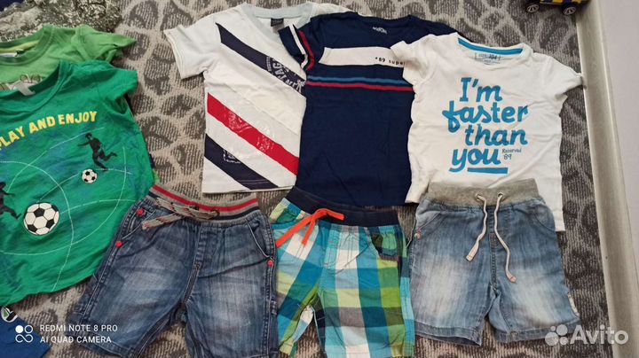 Одежда на мальчика 3-4-5лет лето