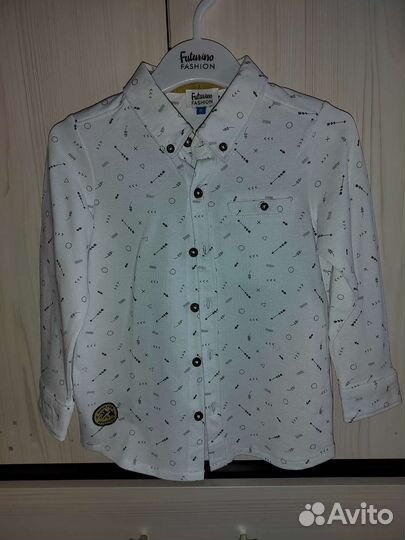 Рубашка и джинсы для мальчика