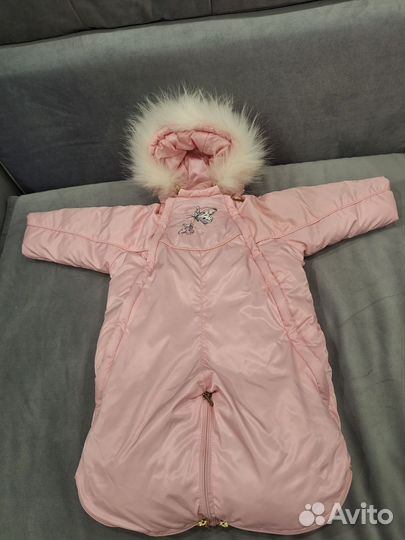 Зимний комбинезон для девочки