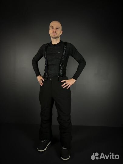 Полукомбинезон горнолыжный Azimuth Чёрный