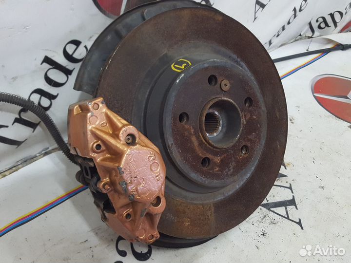 Ступица задняя левая на Mercedes W220 W215 C215