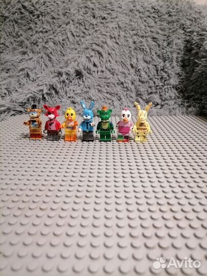 Лего Фнаф Fnaf Lego человечки