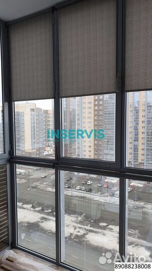 Вертикальные жалюзи на дверной проем