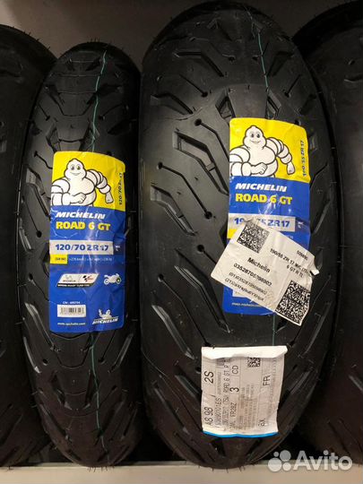 Michelin Road 6/Road 6GT 190/55 ZR17, 120/70 ZR17