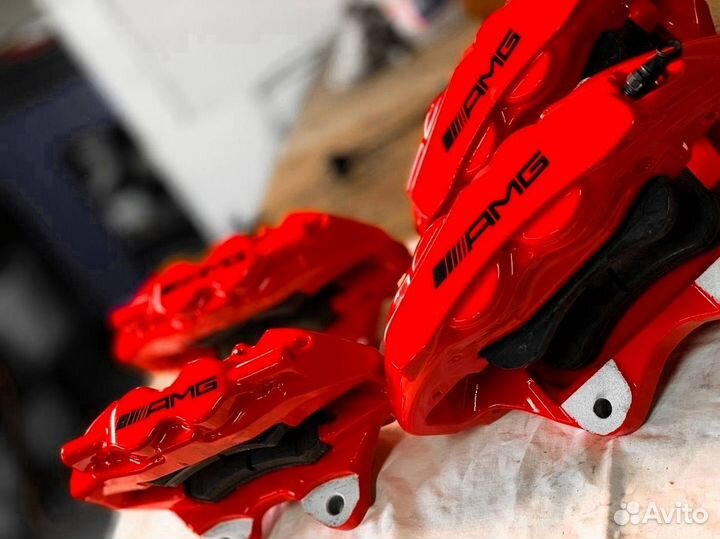 Покрасим суппорта