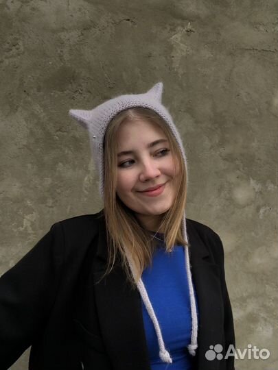 Чепчик с ушками