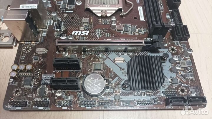 Мат. плата MSI H310M PRO-VD Plus (1151v2)