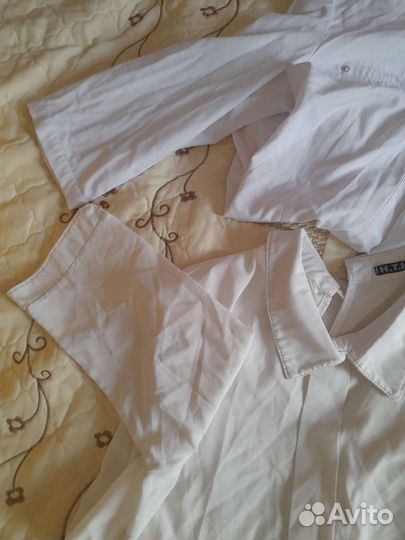 Белые блузки для девочки