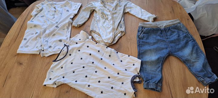 Детские вещи пакетом на девочку 74 80