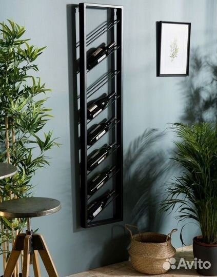 Винная полка лофт