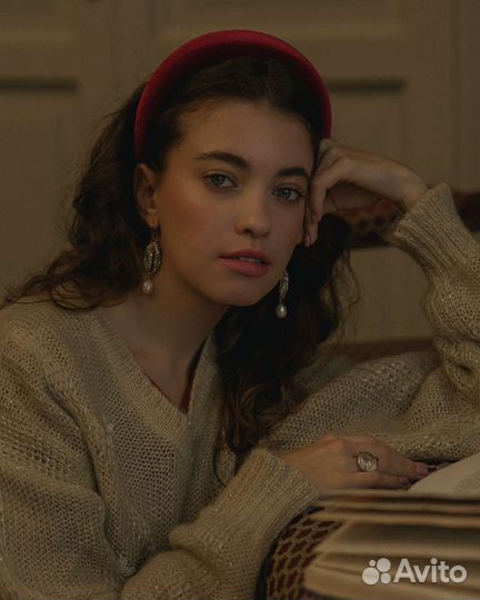 Серьги, кулон giambattista valli x h&m