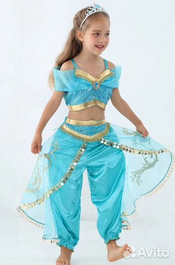 Костюм Жасмин,Эльзы,Пирата,Золушки,Рапунцель