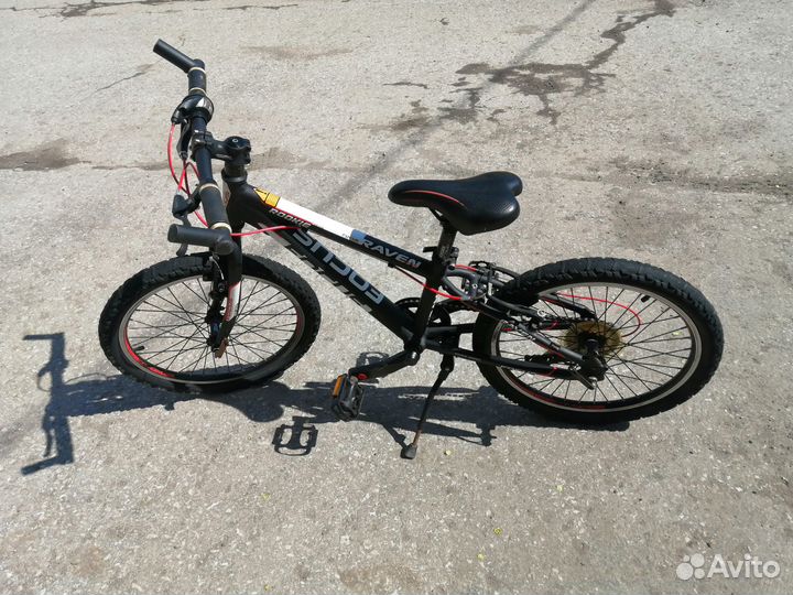 Велосипед подростковый 20 Focus rookie raven