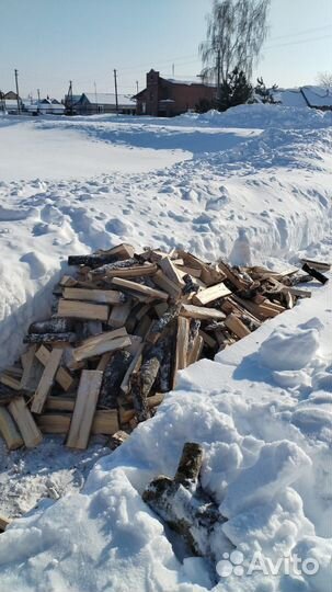 Дрова дубовые колотые