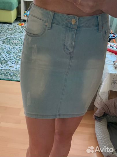 Шорты джинсовые